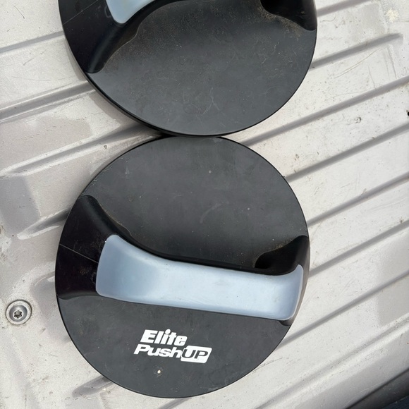 Elite Black and Gray push up work out set fitness - Picture 2 of 2